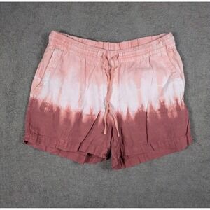 Old Navy Women's Size M Peach‎ Tie Dye Shorts